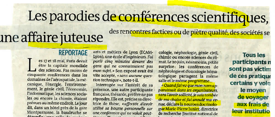 Fausse science 2